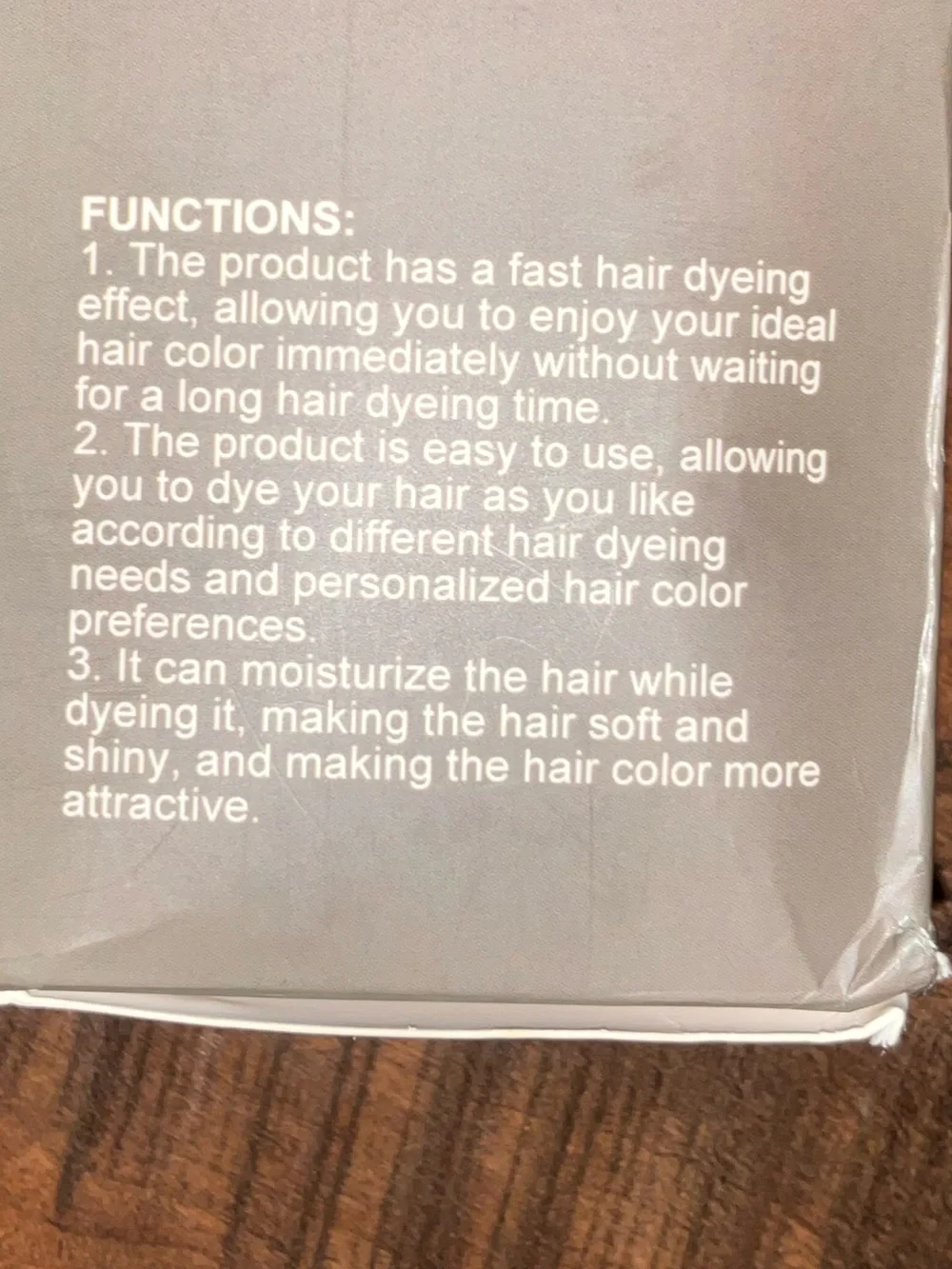 Hoegoa Hair Care light brown hair dye shampoo